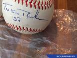 Pelota De Béisbol Firmada Por Pelotero Grandes Ligas K Rod (57) Kid Rodriguez 